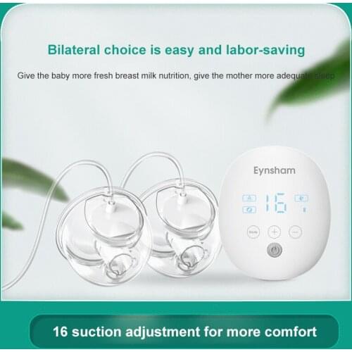 Wearable Bilateral Electric Breast Pump Hands-free Invisible Automatic Breast Pump Postnatal Supplies Baby Breast Feed