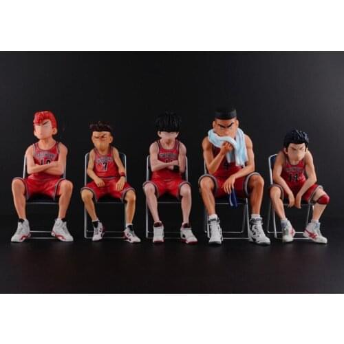 SLAM DUNK Shohoku Figure Rukawa Sakuragi Mitsui SD Toys 15-17cm