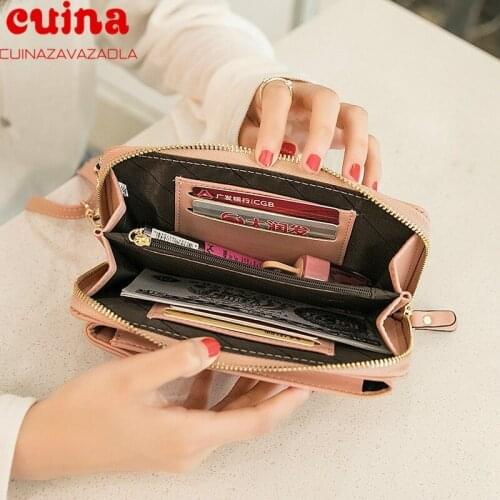 New Womens Shoulder Bags Phone Purses Ladies Hasp Handbags Multifunctional Crossbody Bags For Girls Female Wallet Card Holders