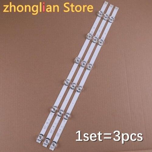 New 3 PCS 6LED 590mm LED backlight strip bar compatible for LG 32LB561V UOT A B 32 INCH DRT 3.0 32 A B 6916l-2223A 6916l-2224A
