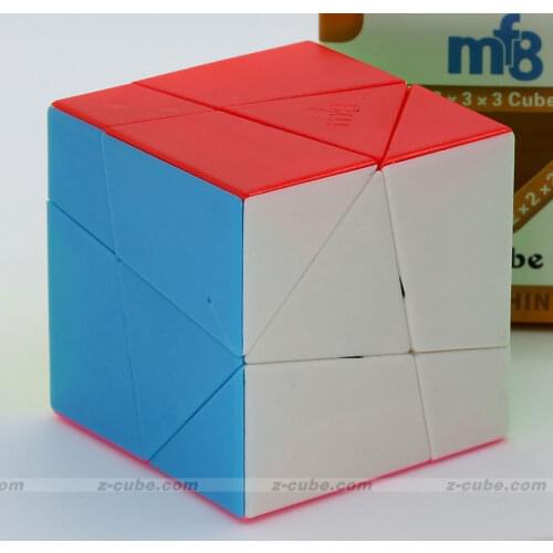Magic Cube puzzle mf8 Fish Puzzle Skew Strange shape Sticker Stickerless Magic Cubo AntiStress Professional Educational Toy Game