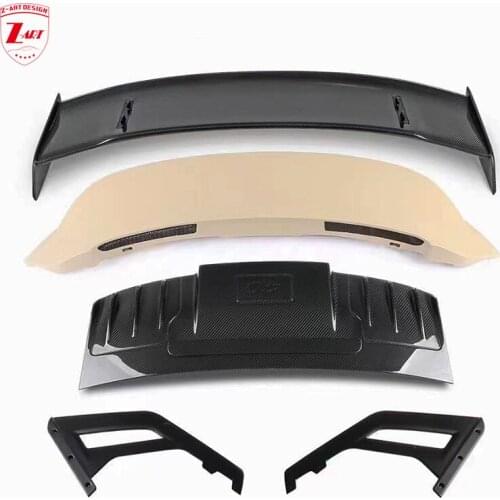 Z-ART 992 GT3 carbon fiber rear wing for 992 carbon fiber rear spoiler for 911 carbon fiber tail wing for 911 GT3 rear wing