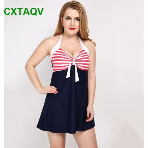 Factory Outlet Plus Size Patchwork High Elastic Hot Spring Push-up Swimwear One-piece Suits Wire Free with Chest Pad Swimsuits