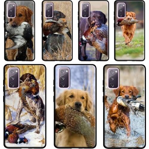 Hunting Dog Case For Samsung Galaxy S20 FE S21 Ultra Note 20 Note9 Note10 S8 S10 S9 Plus S10e Coque