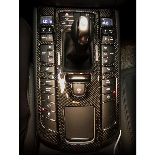 For Porsche 14-20 Macan modified carbon fiber interior patch for Porsche supercar-class real carbon fiber interior