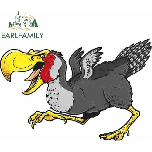 EARLFAMILY 13cm x 9cm for Titanus Paleobeasties Funny Car Stickers Scratch-Proof Motorcycle Decal Windshield Graffiti Graphics