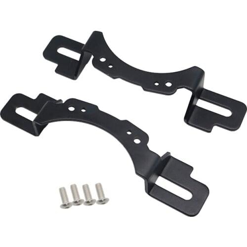 4" Inch LED Fog Light Mounting Bracket for 2013-2018 Jeep Wrangler JK Hidden Bumper Fog Lamp Mount Hood