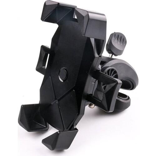Bicycle Mobile Phone Holder Motorcycle Handlebar Anti-shock Protection Adjustable Function Sturdy And Safe Holder