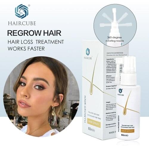 HAIRCUBE Hair Growth Oil Fast Hair Growth Agent Anti Hair Loss Remedy Treatment Hair Care Spray Thickener Hair Growth Essence