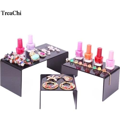 Transparent Acrylic Display Stand Multi-functional Jewelry Storage Rack Display Racks Cosmetics Display Holder