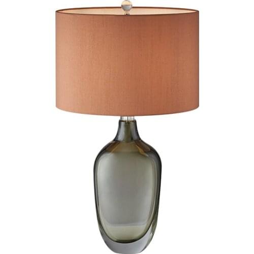 American light luxury table lamp living room bedroom bedside warm modern minimalist glass creative personality