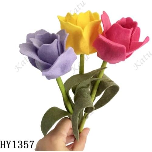 Tulip flower cutting dies new die cut &wooden dies Suitable for common die cutting machines on the market