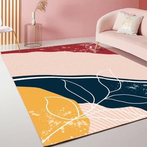 Modern Nordic style geometric art graphics floor mats door mats non-slip mats carpets bedroom home decoration