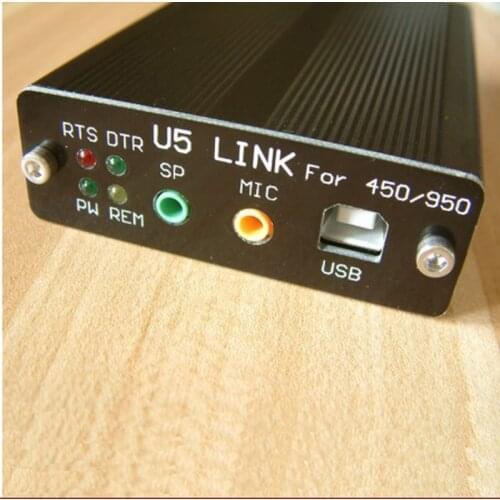 2019 U5 link for 450 950 connector YAESU FT-450D FT-950D, DX1200, FT991 dedicated radio connector with 5 cabls