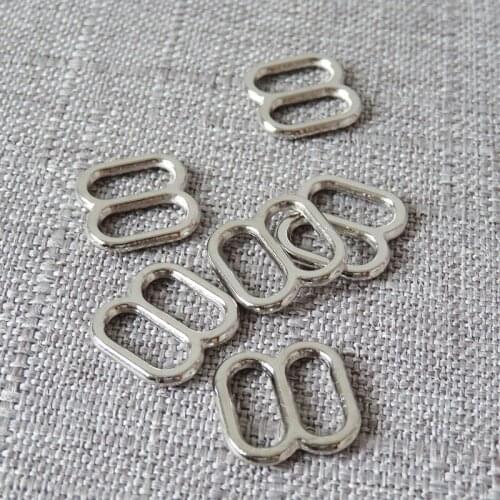 10Pcs 10mm DIY Cat Collar Belt Loop Clasp Metal Sliders Tri-Glide Straps Buckle Garment Sewing Accessories Hardware Dropshipping