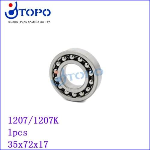 35*72*17 Self-aligning ball bearing1207/1207K