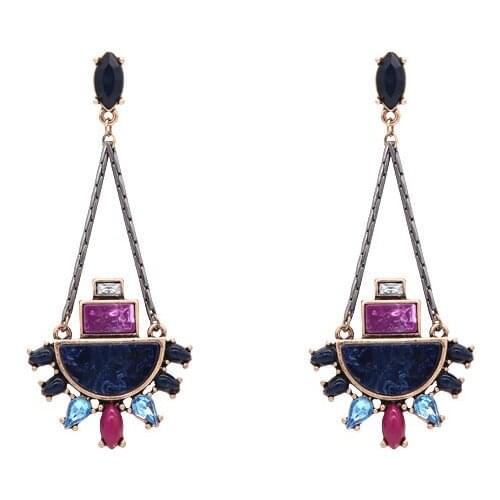 99CARATS SUMNI Bohemia retro atmosphere female process exaggerated Earrings Earrings For Women Free Shipping