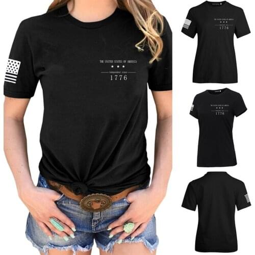 USA America Flag Men T Shirt Top High Quality T-shirts For Man 3XL T-shirt Printed Homme Brand Clothing Casual Streetwear Women