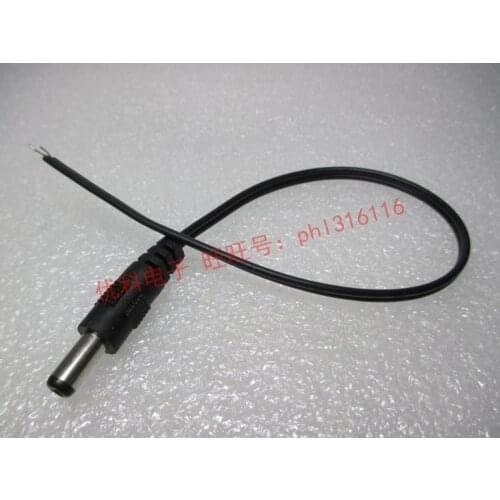 Security cable Laptop AC Adapter DC line copper DC power cord power cord power connector DC power cable 5.5*2.1mm flat cable