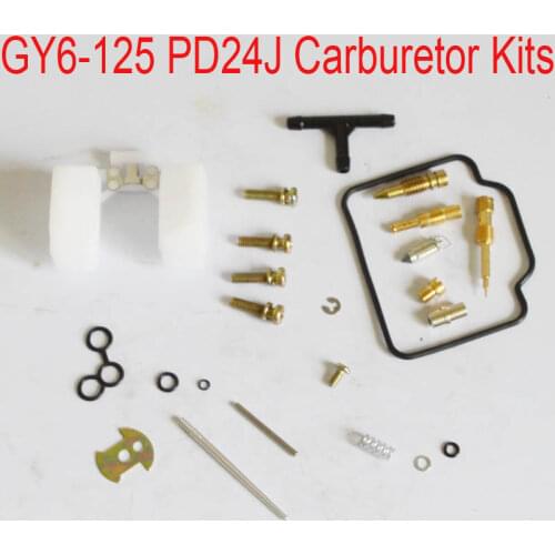 Keihin 100cc 125cc 150cc GY6 scooter carburetor kits motorcycle repair tools jet gasket idle valve needle carbs accessories