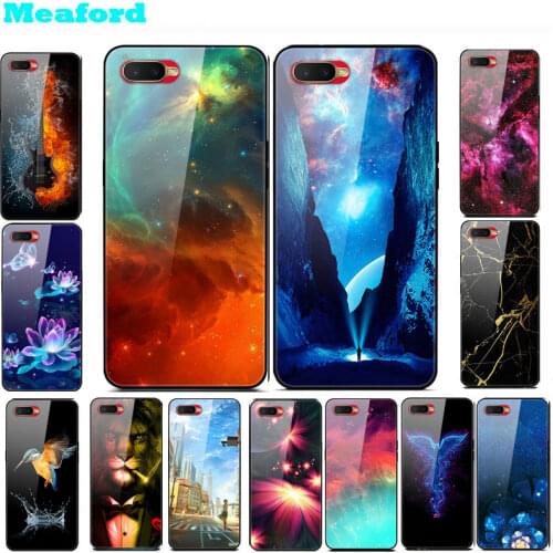 Tempered Glass Case For OPPO RX17 Neo Case Fashion Glass Hard Back Cover For OPPO RX17 Pro Case RX17Pro RX 17 Neo Phone Case