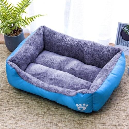 Pet washable Cool in summer Dog bed Mat Bone dog supplies for cats Pet Bed Warm Pet Products Small Medium Large Pet Bed For dog