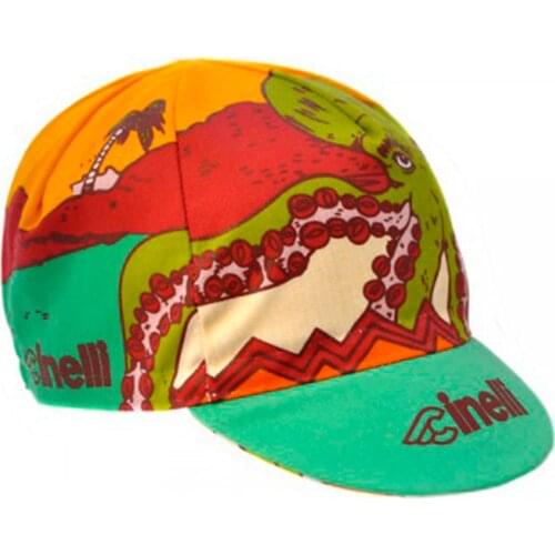 New Style Summer Octopus Polyester Cycling Caps Cartoons Breathable For Bicycle Mens Hat