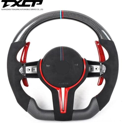 Genuine Carbon Fiber Steering For BMW M2 M3 M4 M5 M6 X5M X6M