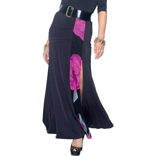 Ballroom dance side split unilateral Matching hip package skirt S15002 practice