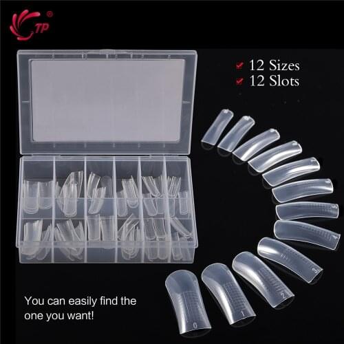 1 Box Fake Nails Upper Forms Quick Building Nail Mold Tips Nail Supplies For Professionals Nail System Nail Extension Dual Forms