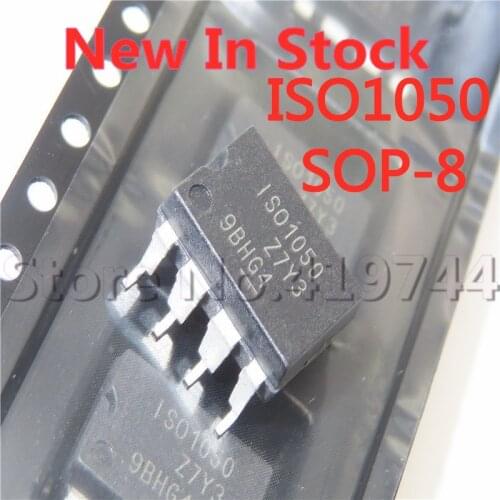 5PCS/LOT ISO1050DUBR ISO1050 SOP-8 SMD driver receiver and transceiver In Stock NEW original IC