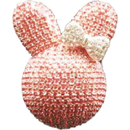 80%HOT Car Air Freshener Holder Bunny Bowknot Shape Shiny Rhinestone Auto Air Outlet Freshener Perfume Clip for Car