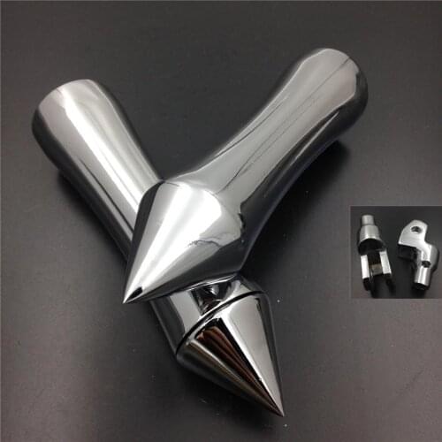 Aftermarket free shipping motorcycle parts For Motorcycle Yamaha V-STAR 1100 650 V-MAX Virage Spike Motorcycle Front Foot Rest