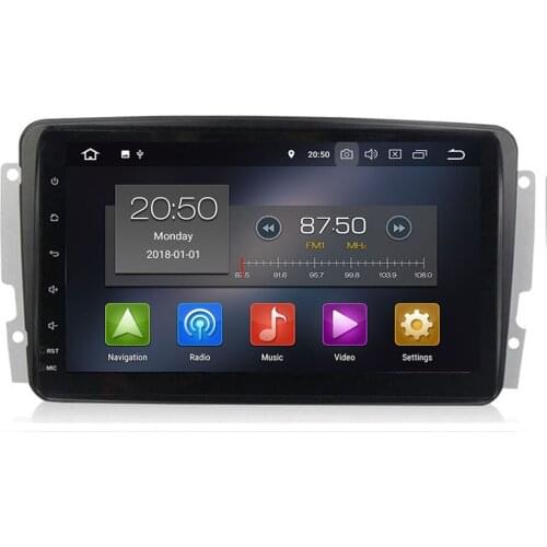 9'' 4G Android10 .0 Car Stereo Redio Multimedia Player for Mercedes/Benz/W209/W203/M/ML/W163/Viano/W639/Vito GPS Navigation IPS