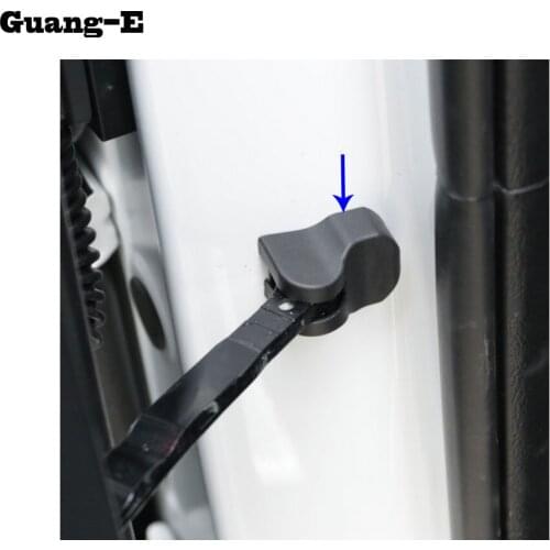 Car styling anti rust water proof Door lock key Plastic buckle Limit device trim hoods for Kia Sportage KX5 2016 2017 2018