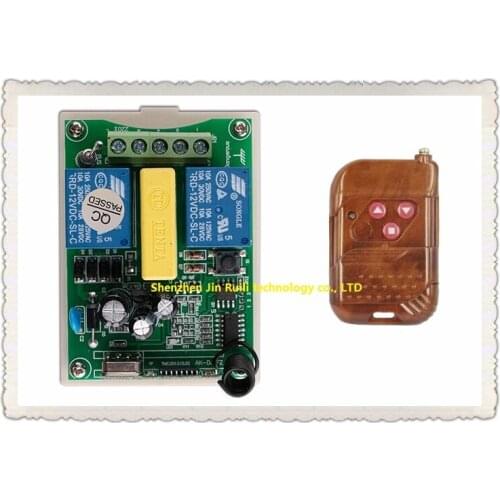 AC 220V Wireless Remote Control Switch 1 * receiver + 1* transmitter Tubular motor forward and reverse