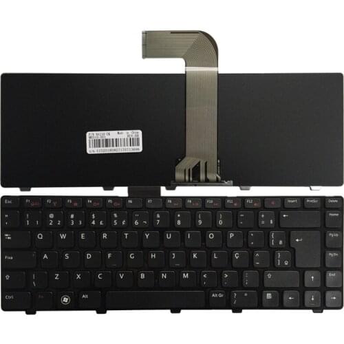 Brazil BR Keyboard for DELL INSPIRON 14R N4110 M4110 N4050 M4040 N5050 M5050 M5040 N5040 X501LX502L P17S P18 N4120 M4120 L502X