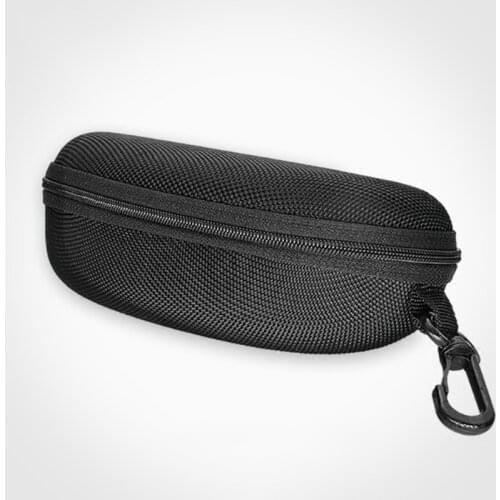 Zipper Sunglasses Case Men And Women Black Waterpoof EVA Eyewear Case Travel Glasses Box Eyeglasses Holder Big Size