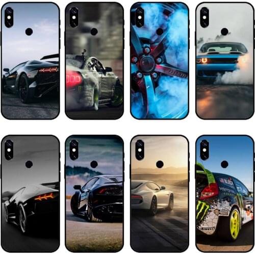 Motorsport fast car For Xiaomi Redmi 7 8 9t a3Pro 9se k20 mi8 max3 lite 9 note 9s 10 pro Soft silicone Shell Cover funda