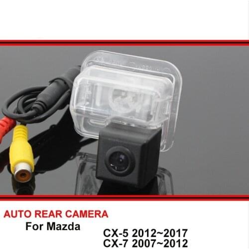 For Mazda CX-5 2012~2017 CX-7 2007~2012 Night Vision Car Reverse Backup Rearview Parking Rear View Camera SONY HD CCD