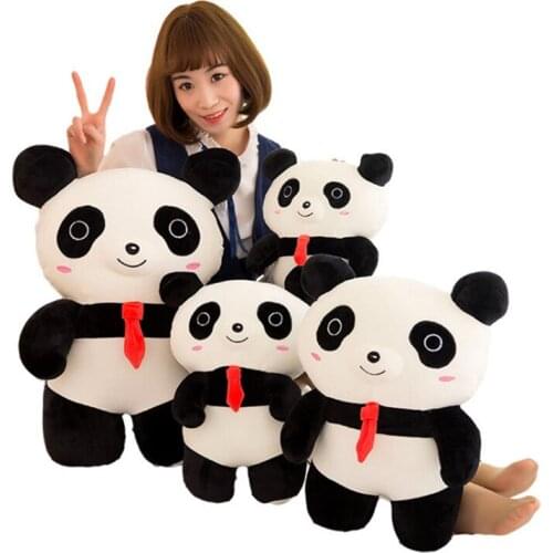 Fancytrader Soft Animals Panda Doll Big Stuffed Panda Plush Doll