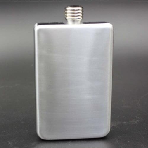 9oz 304 Stainless Steel Hip Flask Wine Russian Jug Whisky Pot Outdoor Drinkware for Drinker Portable Man Gifts