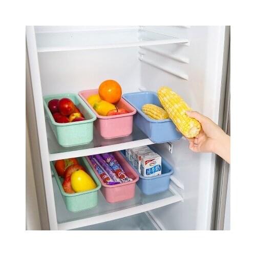 Refrigerator storage box draining tableware kitchen chopsticks box household cutlery tableware spoon box 8*30*12cm free shipping