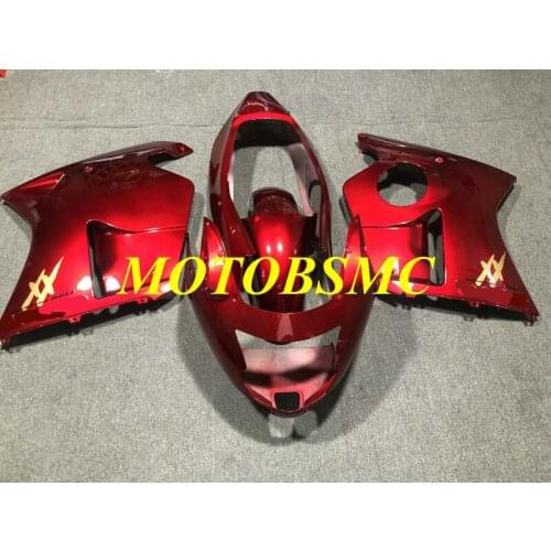 Injection mold Fairing kit for CBR1100XX 97 99 00 03 CBR 1100XX 1997 2000 2003 ABS Hot red Fairings set+gifts HF12