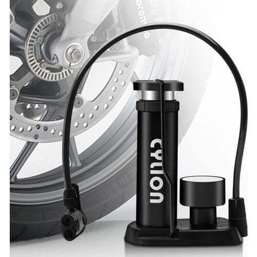 Motorcycle Foot Portable Air Pump Compressor Digital Mini Tire Inflator For Kawasaki W800 Cafe KX65 KX85 KX125 KX250