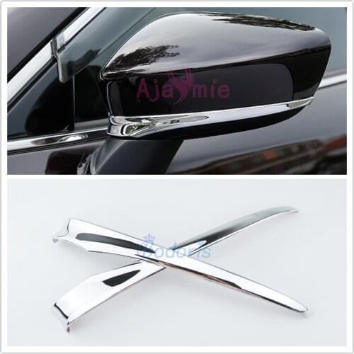 For Mazda Atenza 2014-2018 Door Mirror Overlay Cover Side Rear View Trim Bumper Panel Chrome Car Styling Accessories