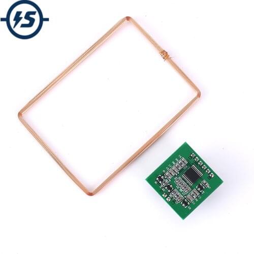RFID Wireless ID Card Read Module 125KHz UART Contactless Controller w/Antenna Low Power Consumption