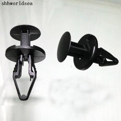 Shhworldsea 100pcs Bumper Fixed Card Buckle Fastener Retainer Clip For GM For Opel