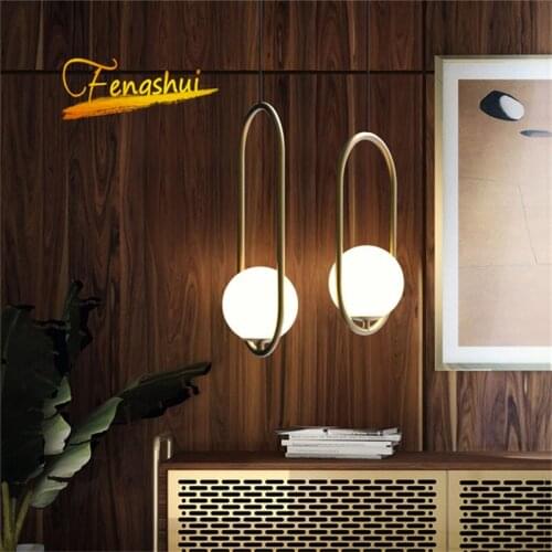 Modern Luxury Glass LED Pendant Lights LOFT LED Pendant Lamp Lustre Kitchen Hanging Lamp Indoor Lighting Home Deco Light Fixures