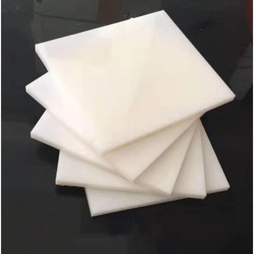 1Pcs Thick 3mm-20mm White Polypropylene Board Plastic Sheets Pure PP Plate For DIY
